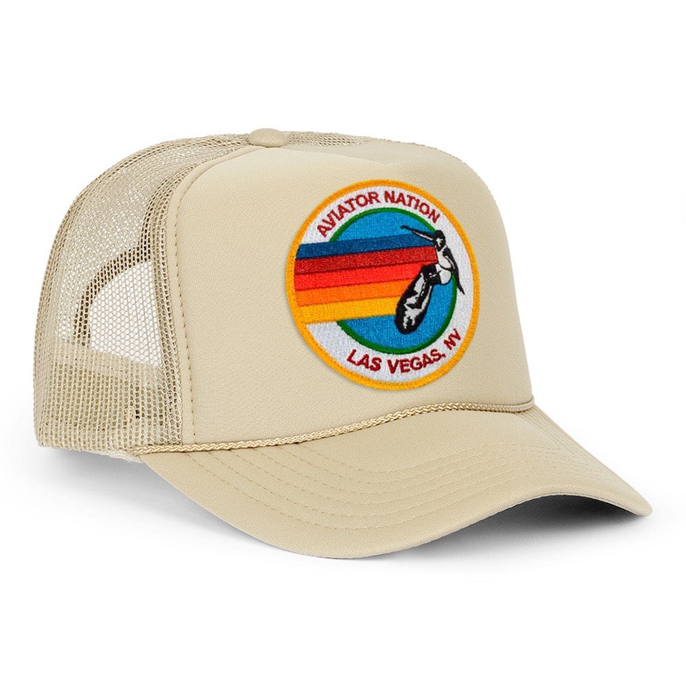 ISO!! Aviator Nation Beige/Khaki Trucker Hat